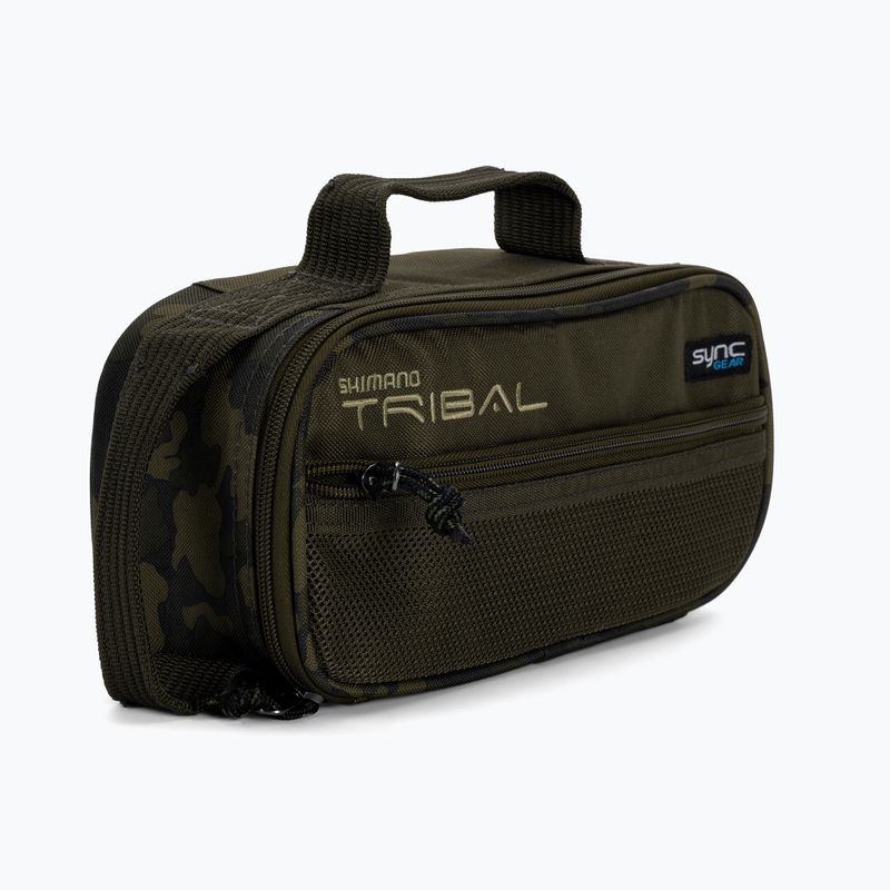 Borsa da pesca Shimano Tribal Sync Gear Small verde