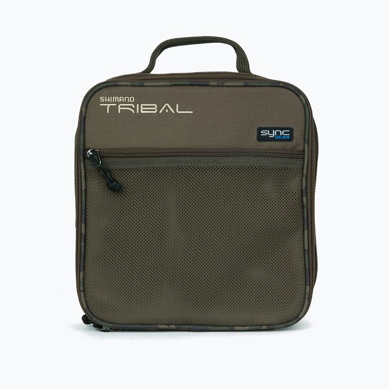 Borsa da pesca Shimano Tribal Sync Gear Medium verde 7