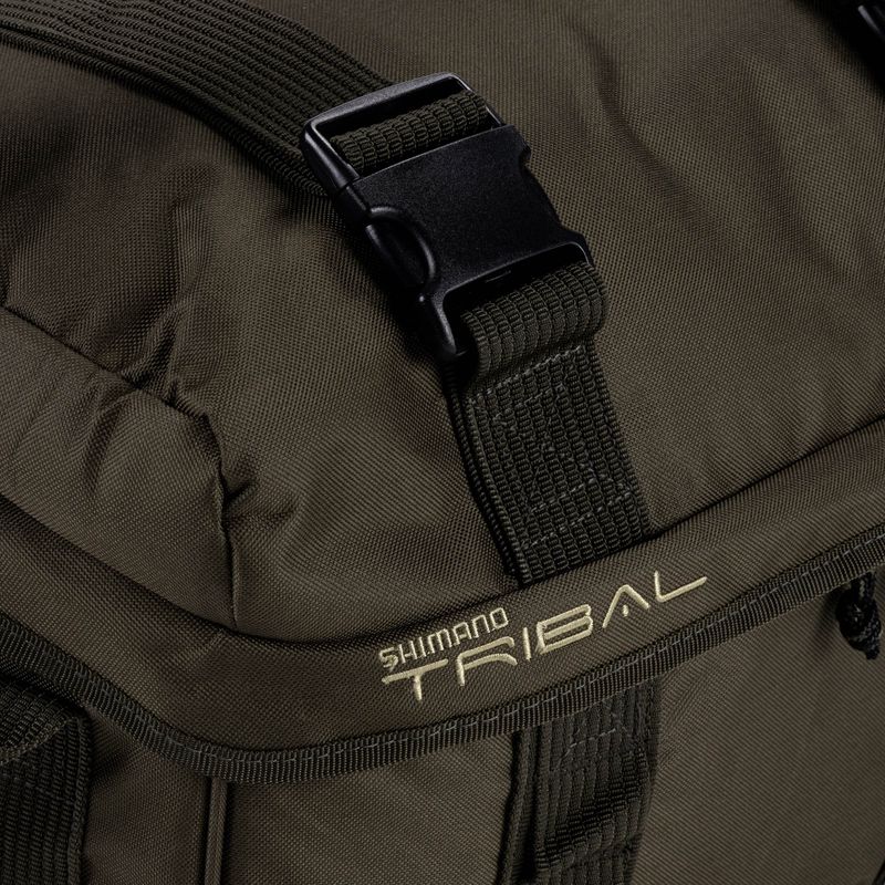 Shimano Tribal Tactical Gear Carryall Borsa da pesca compatta verde 3