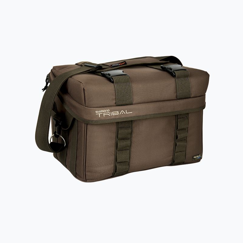 Shimano Tribal Tactical Gear Carryall Borsa da pesca compatta verde 5