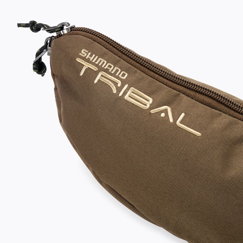 Shimano Tribal Tactical marrone Custodia per 3 canne 5