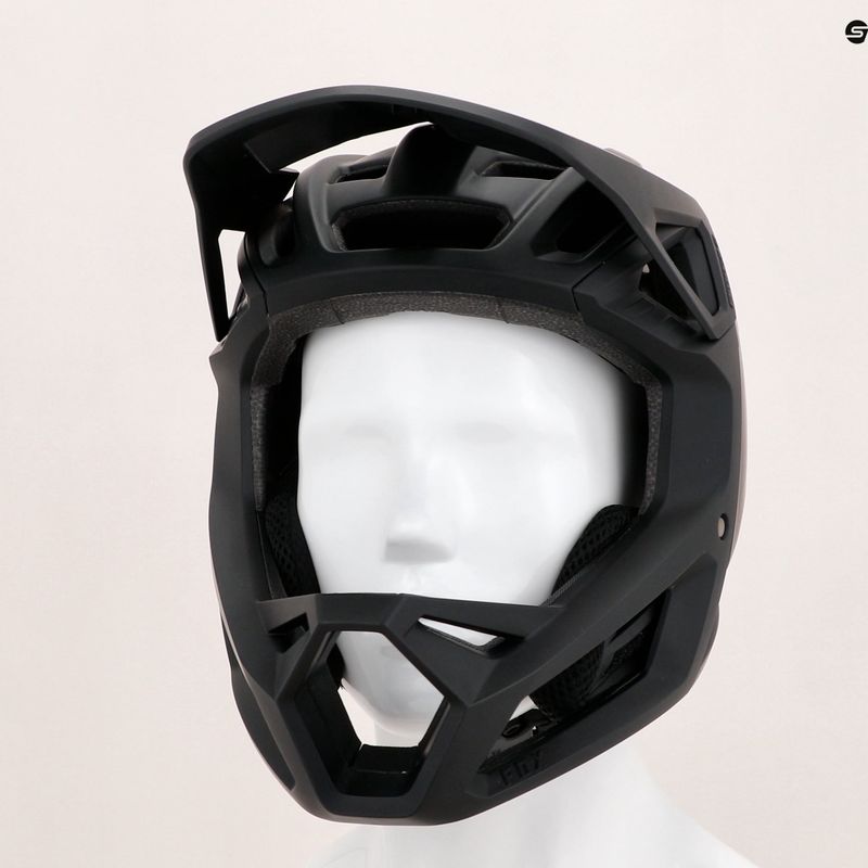 Casco da bicicletta Fox Racing Proframe nero opaco 15
