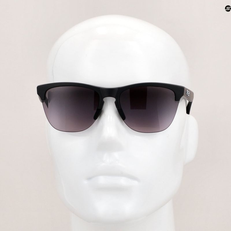 Occhiali da sole Oakley Frogskins Lite nero opaco/grigio sfumato 13