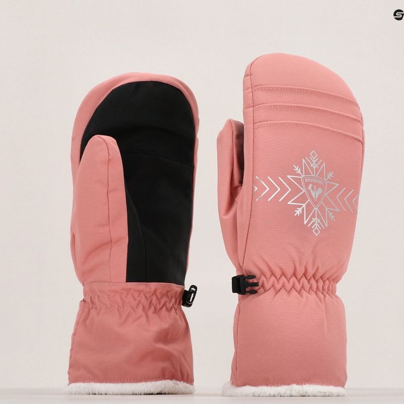 Guanto da sci Rossignol da donna Perfy M cooper rosa 8