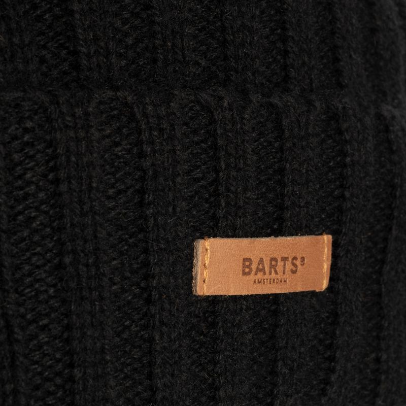 BARTS berretto invernale Haakon Turnup nero 3