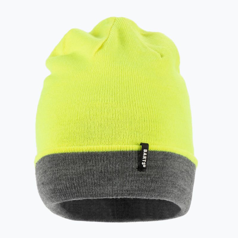Berretto invernale BARTS per bambini Eclipse giallo fluo 3