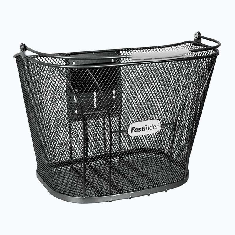 FastRider Beemster Cestino anteriore per bicicletta Fast Lock 15 l nero