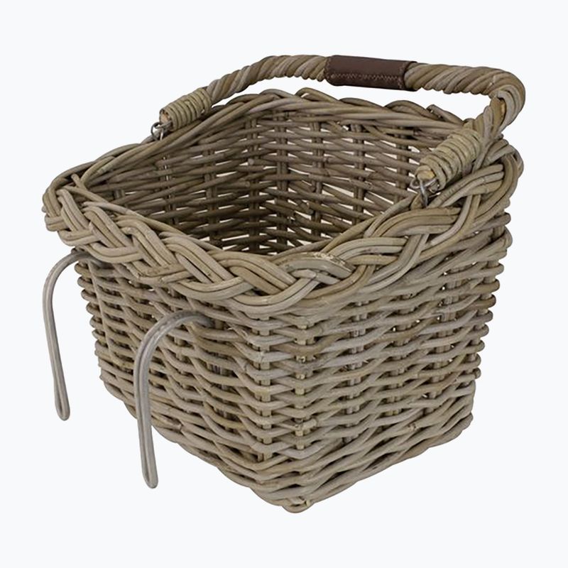 FastRider Elif Cestino anteriore per bicicletta in rattan 16 l naturel