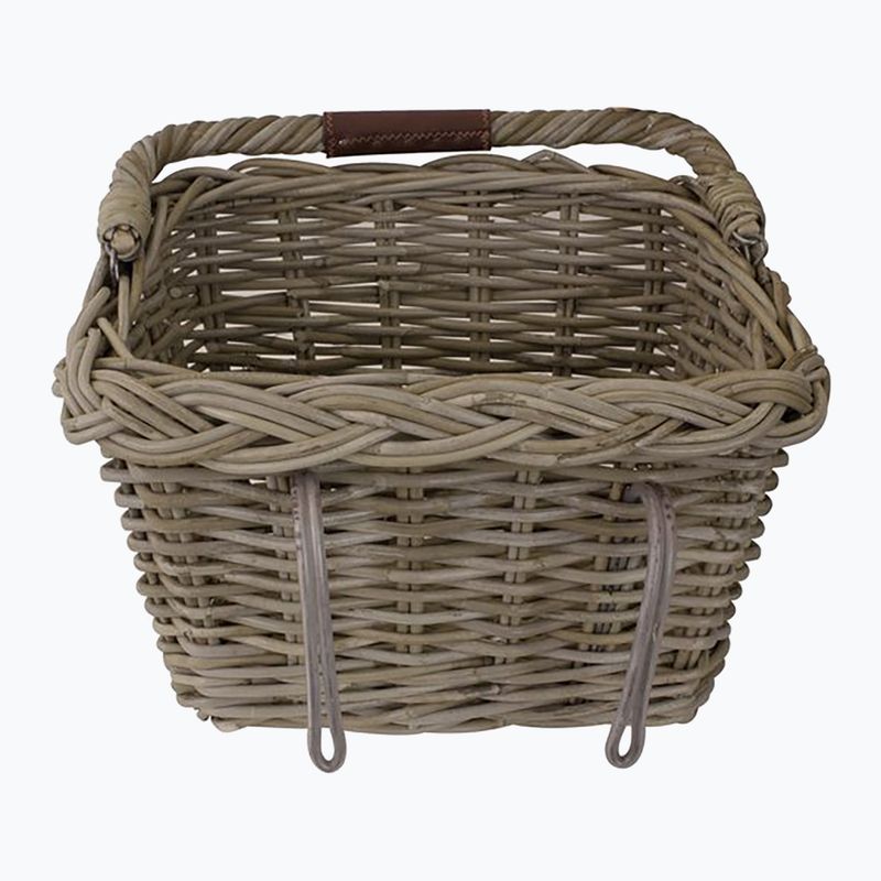 FastRider Elif Cestino anteriore per bicicletta in rattan 16 l naturel 3
