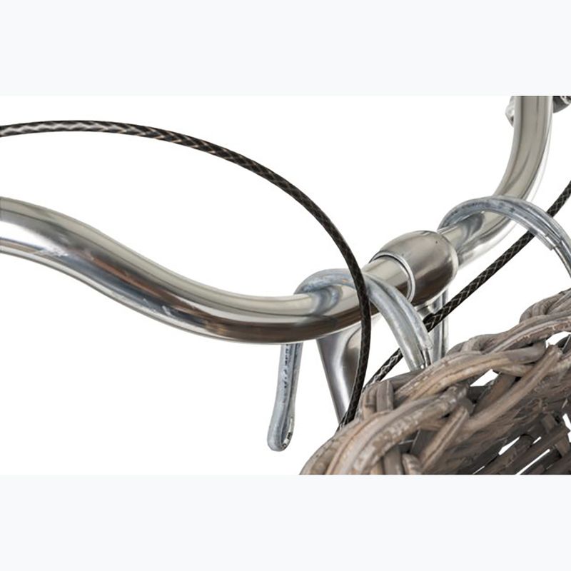 FastRider Elif Cestino anteriore per bicicletta in rattan 16 l naturel 5