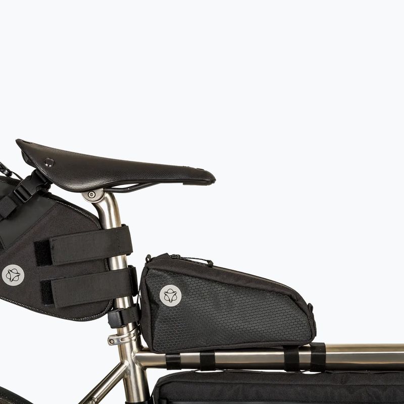 AGU Venture Borsa da bicicletta per telaio Top-Tube 0,7 l nero 5