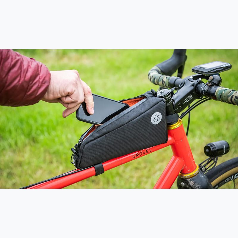 AGU Venture Borsa da bicicletta per telaio Top-Tube 0,7 l nero 7