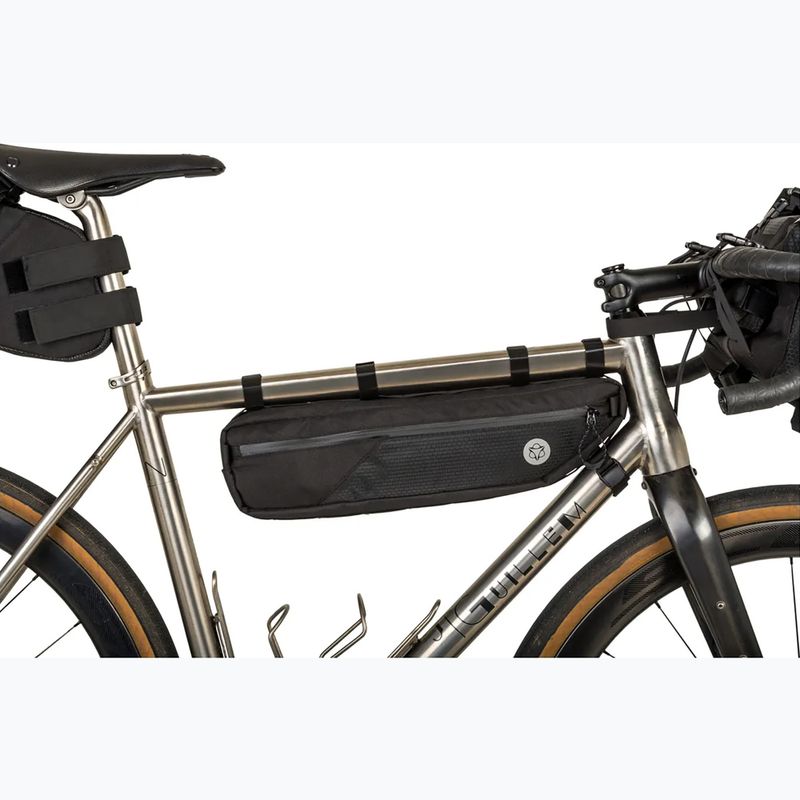 AGU Venture Borsa per bicicletta con telaio a tubo M 4 l nero 2