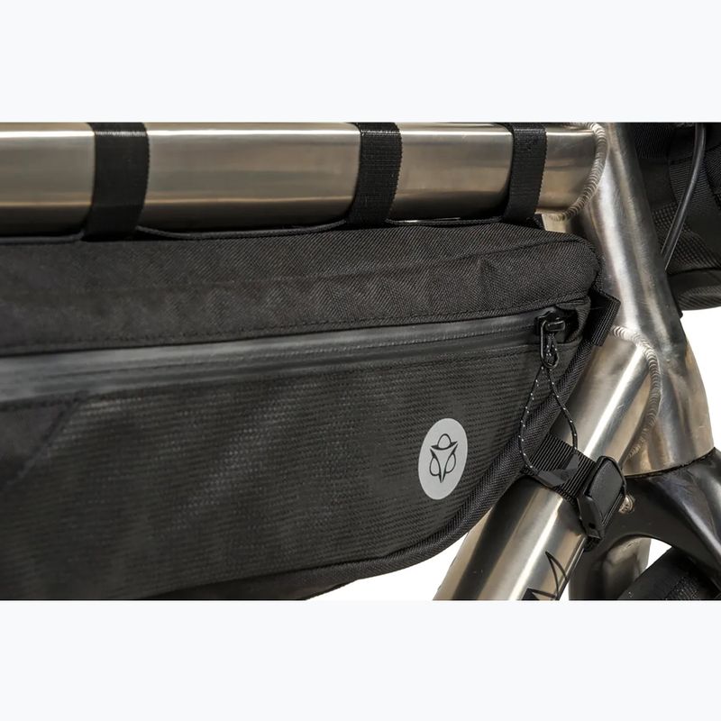 AGU Venture Borsa per bicicletta con telaio a tubo S 3 l nebbia riflettente 4