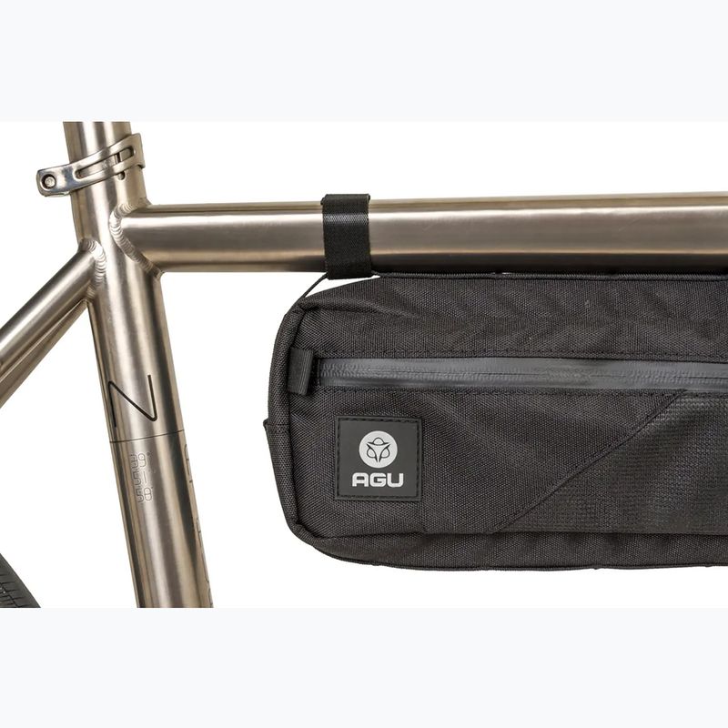 AGU Venture Borsa per bicicletta con telaio a tubo L 5,5 l nebbia riflettente 5