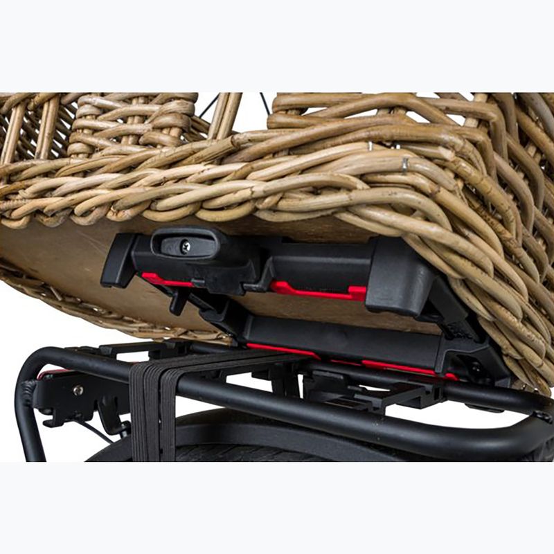 FastRider Jale Cestino posteriore per cani in rattan Klickfix 57 l naturel 11