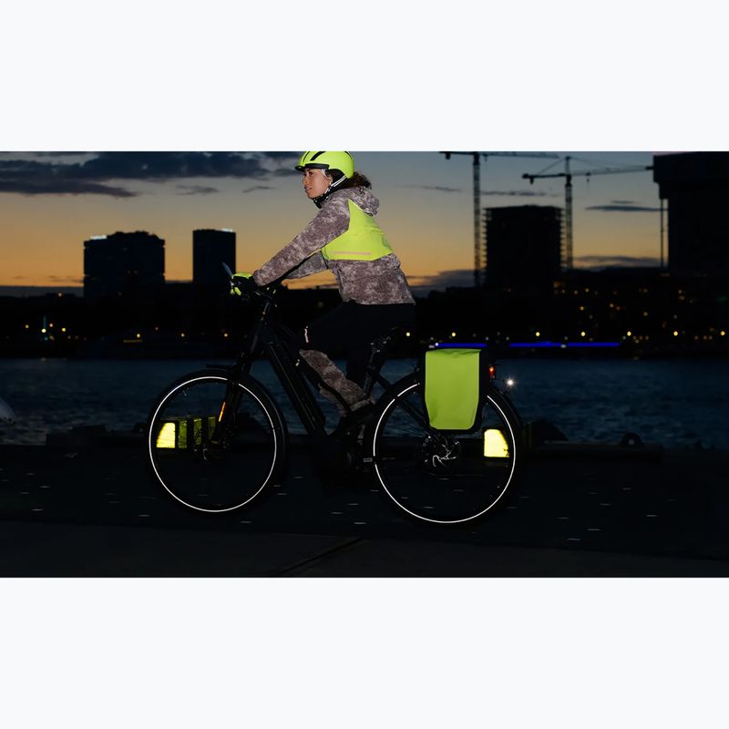 AGU Clean Borsa da bicicletta singola M 17 l giallo neon 9