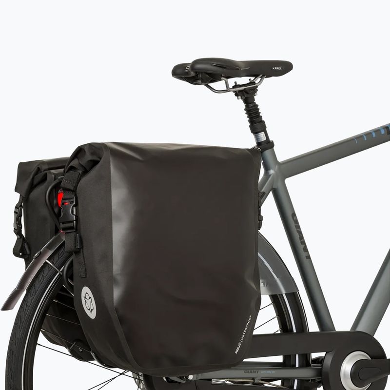 AGU Clean Borsa doppia per bicicletta L 42 l nero 7