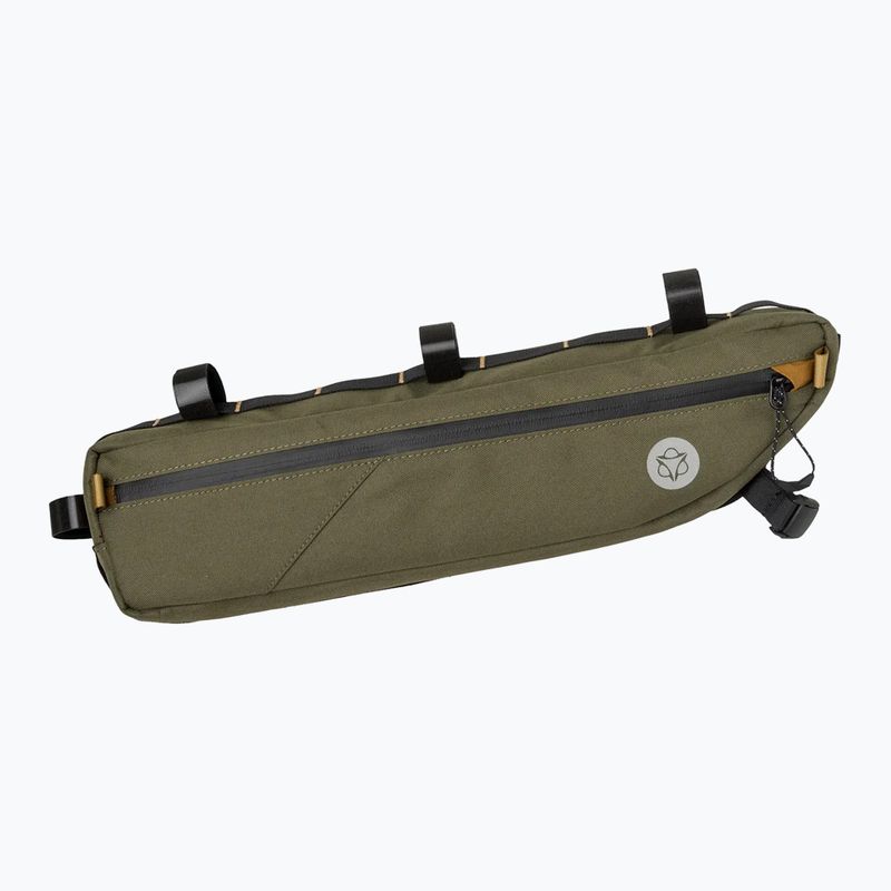 AGU Venture Borsa per bicicletta con telaio a tubo S 3 l verde militare 2