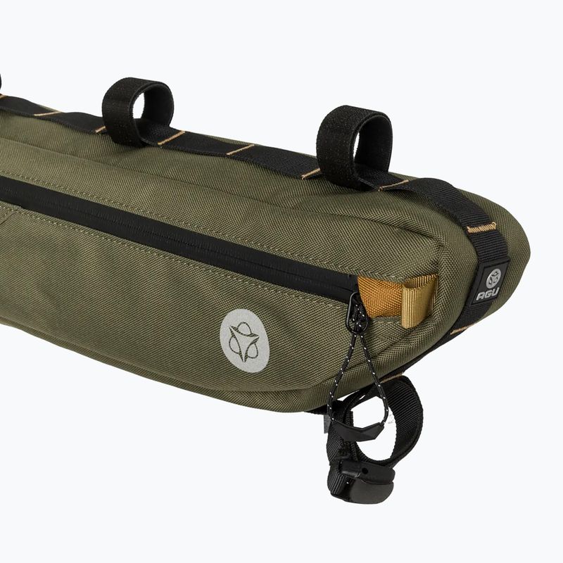 AGU Venture Borsa per bicicletta con telaio a tubo S 3 l verde militare 3