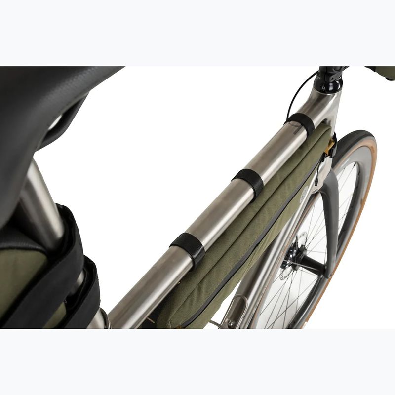 AGU Venture Borsa per bicicletta con telaio a tubo S 3 l verde militare 6