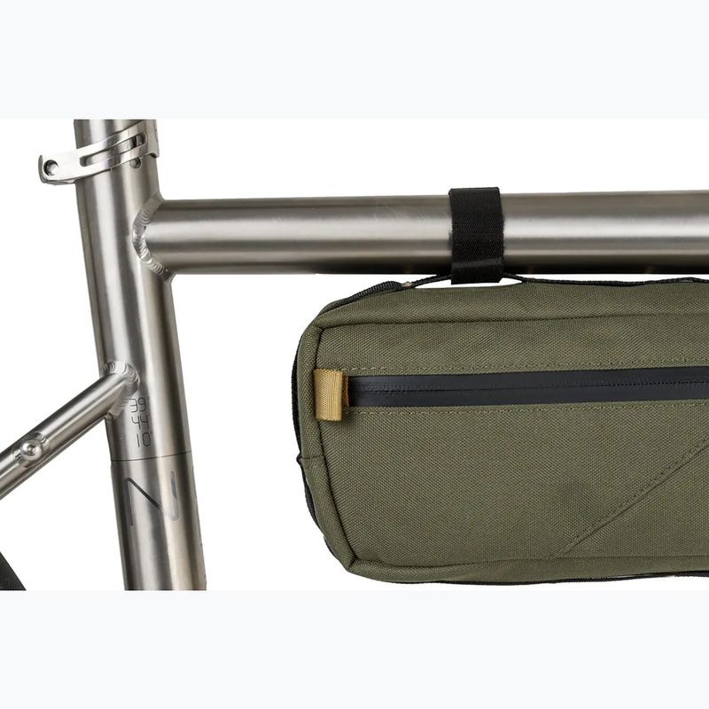 AGU Venture Borsa per bicicletta con telaio a tubo S 3 l verde militare 8