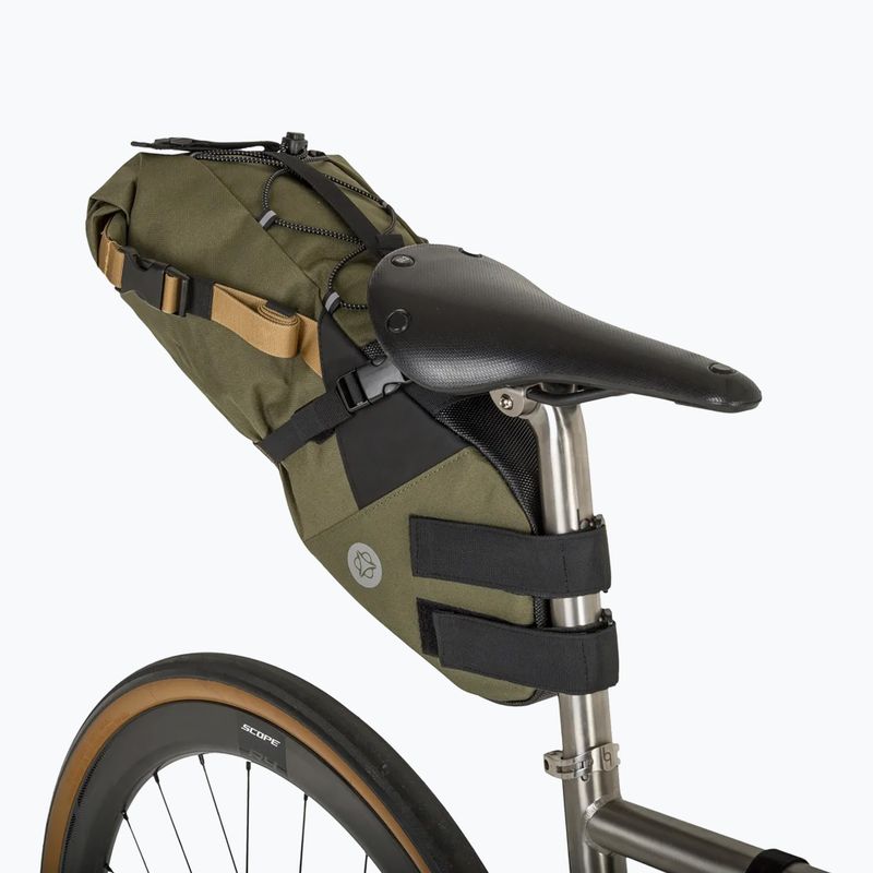 AGU Venture Seat-Pack 10 l Borsa sottosella per bicicletta verde militare 3
