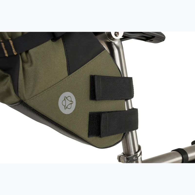 AGU Venture Seat-Pack 10 l Borsa sottosella per bicicletta verde militare 4
