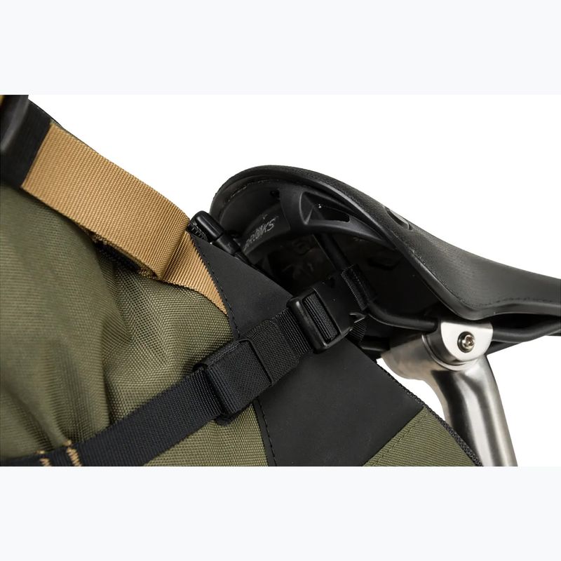 AGU Venture Seat-Pack 10 l Borsa sottosella per bicicletta verde militare 5