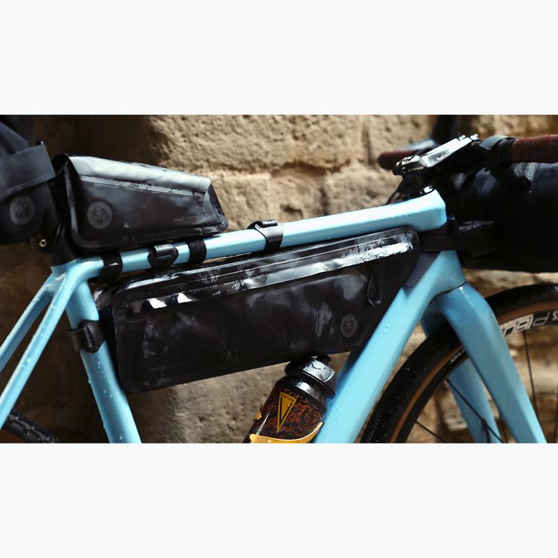 AGU Venture Extreme WP Borsa da bicicletta per telaio Top-Tube 0,7 l nero 10