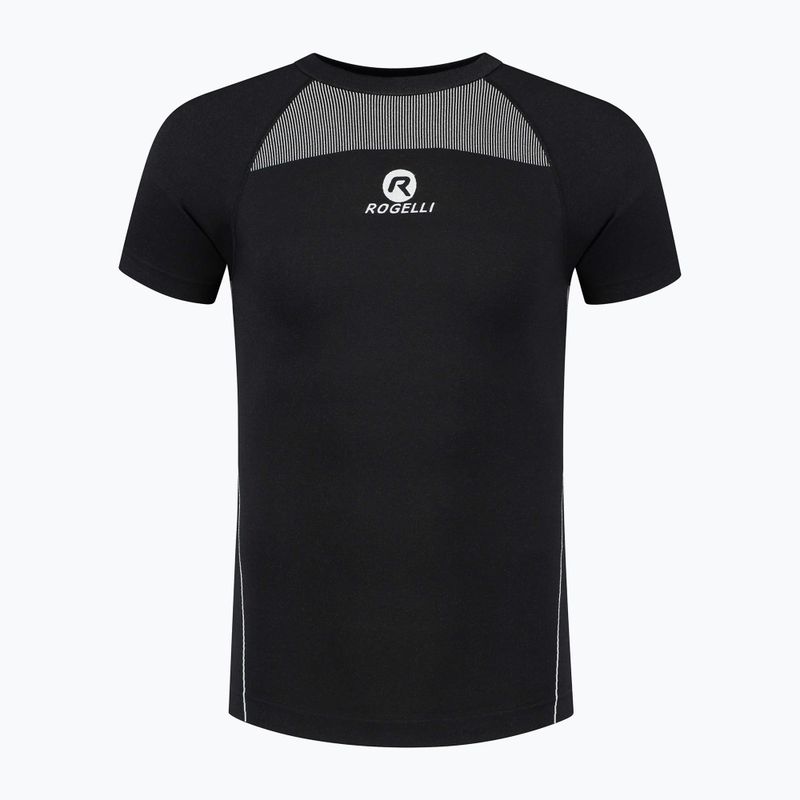 Maglia da ciclismo Rogelli Core 2 pezzi nera 2