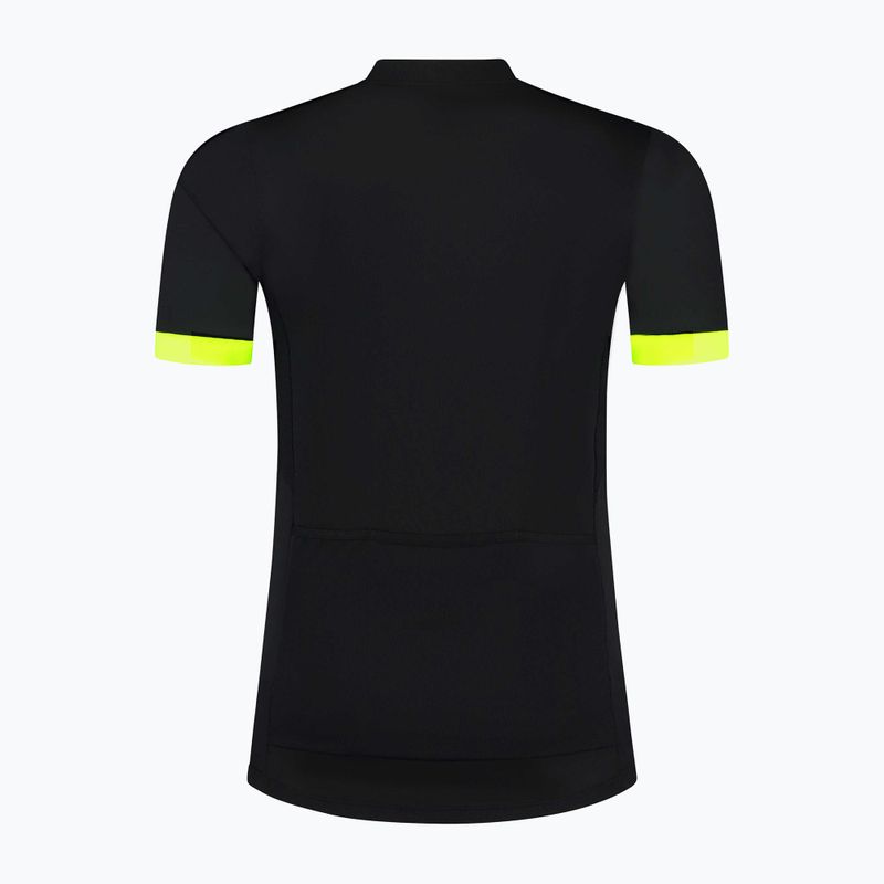 Rogelli Perugia 2.0 maglia da ciclismo uomo nero/fluoro 4