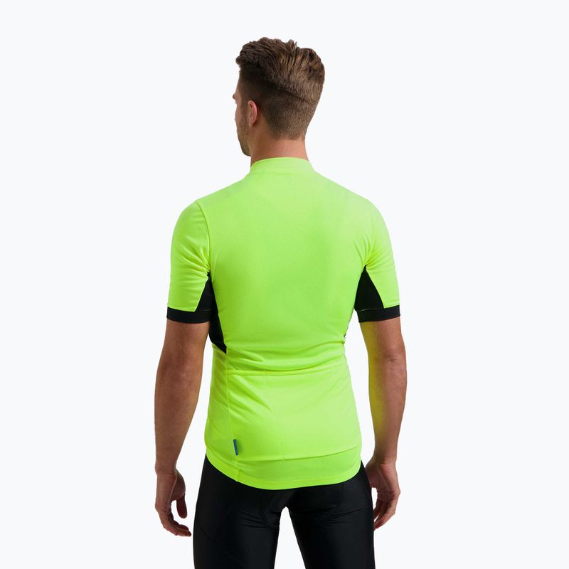 Maglia da ciclismo Rogelli Perugia 2.0 fluor/nero uomo 2