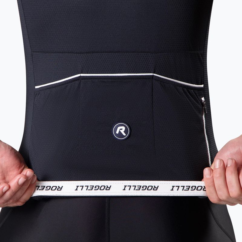 Maglia da ciclismo Rogelli Explore uomo nero / bianco 4