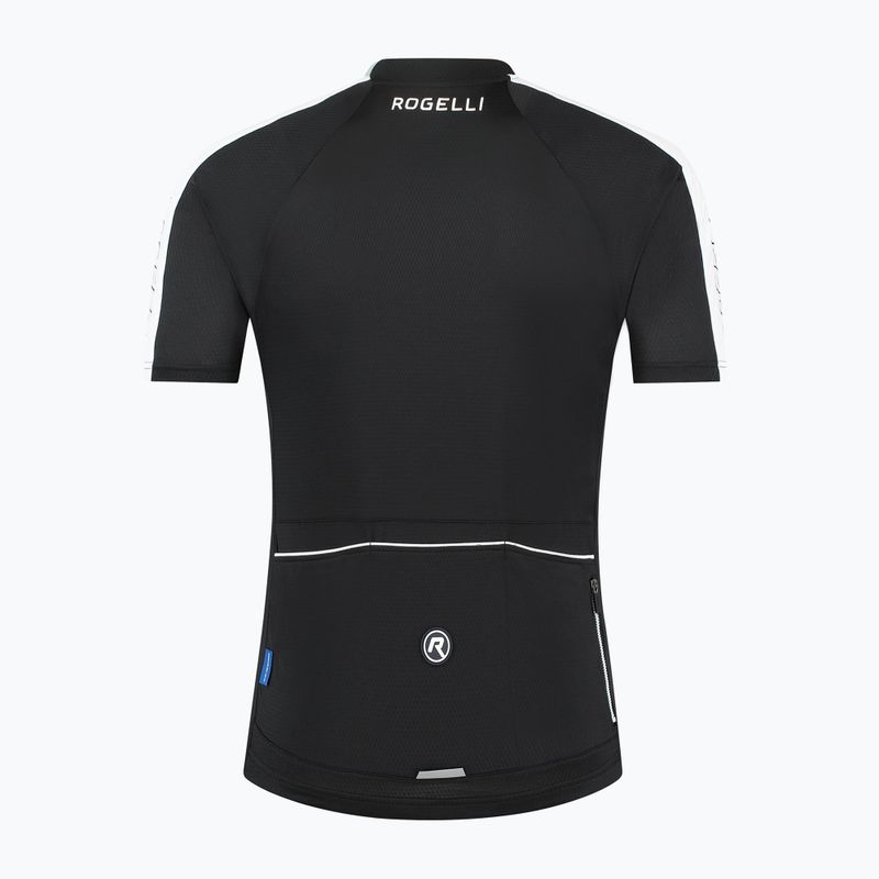 Maglia da ciclismo Rogelli Explore uomo nero / bianco 7