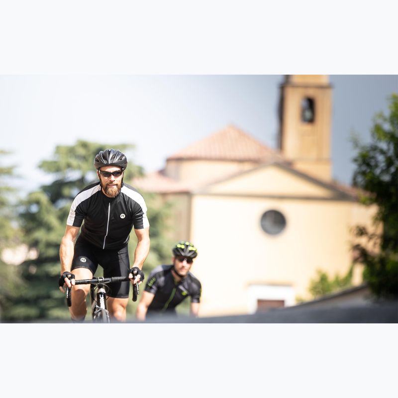 Maglia da ciclismo Rogelli Explore uomo nero / bianco 8