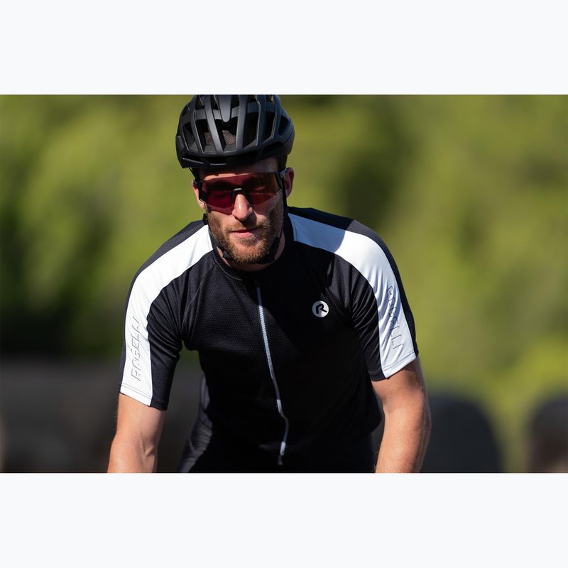 Maglia da ciclismo Rogelli Explore uomo nero / bianco 11