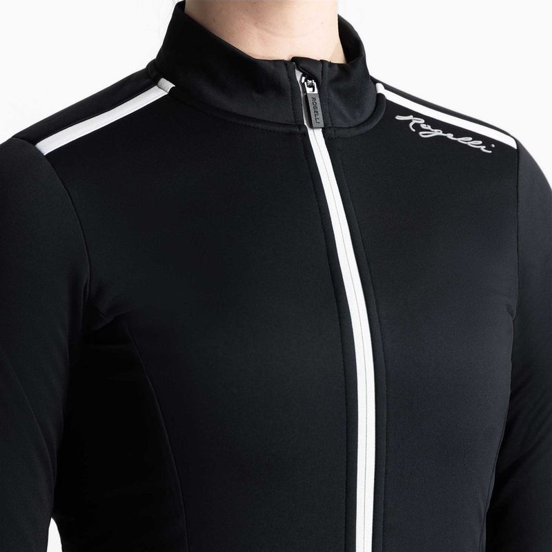 Giacca da ciclismo donna Rogelli Pesara Winter W black/white 4