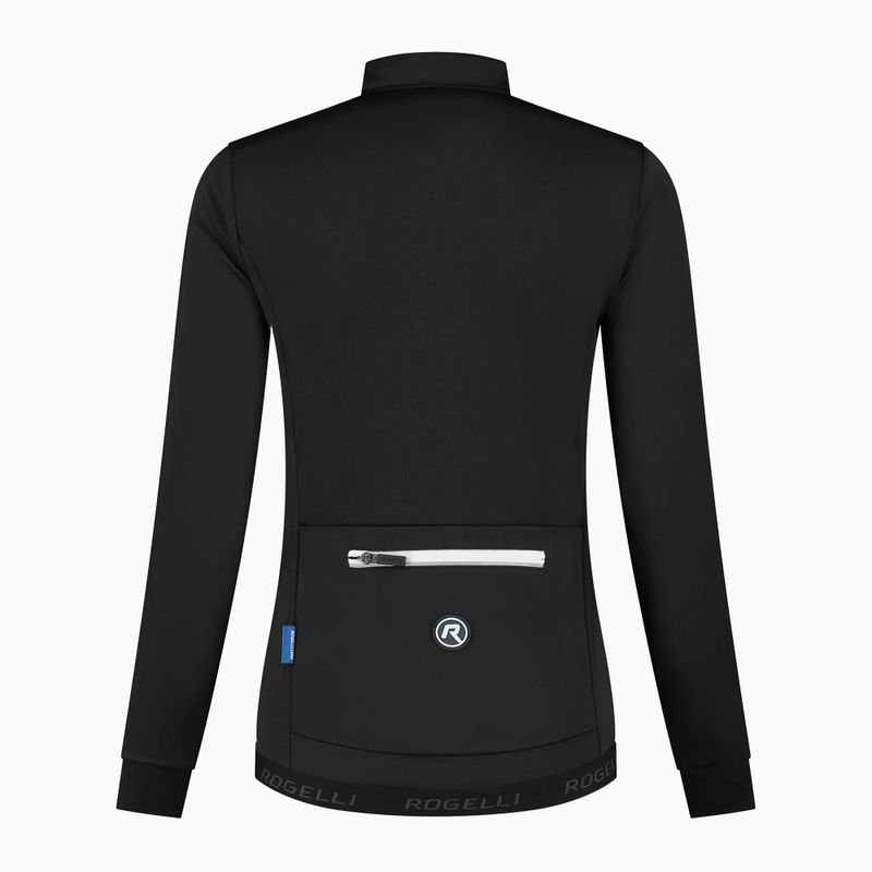 Giacca da ciclismo donna Rogelli Pesara Winter W black/white 6