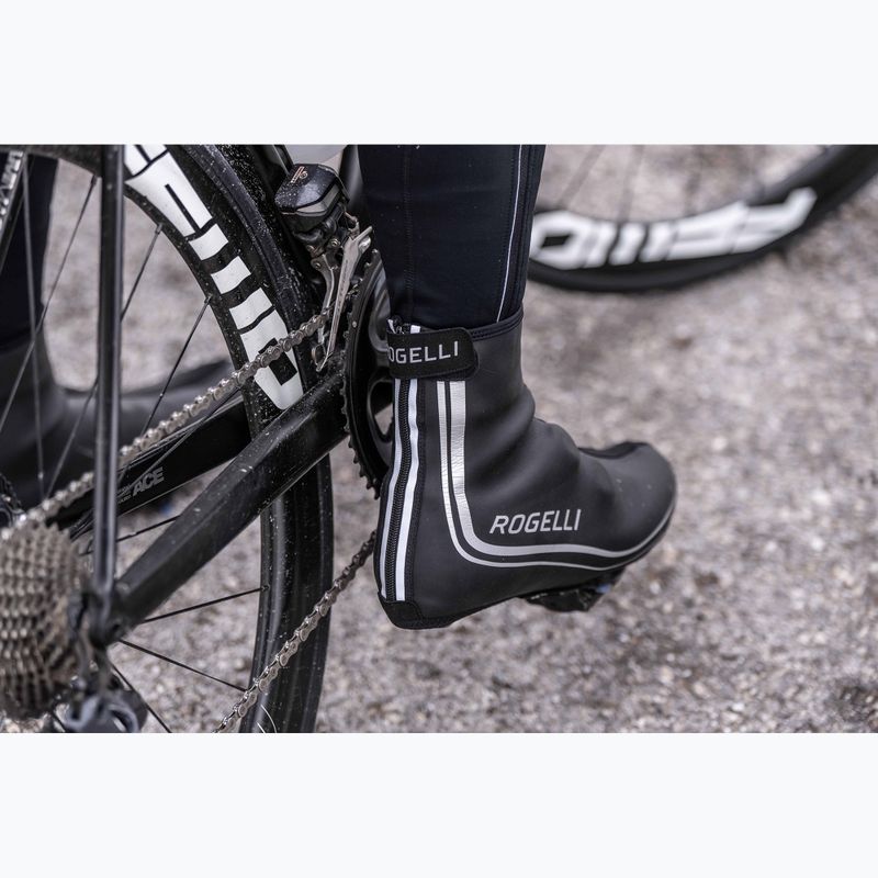 Protezioni per scarpe da ciclismo Rogelli Hydrotec nero 4