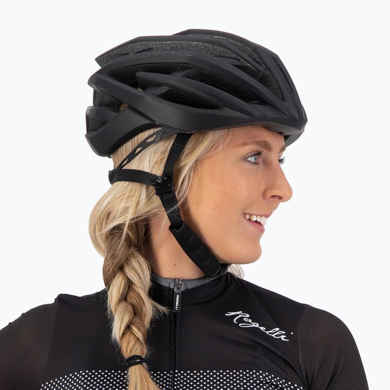 Casco da bicicletta Rogelli Tecta nero 6
