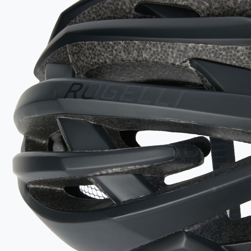 Casco da bicicletta Rogelli Tecta nero 7