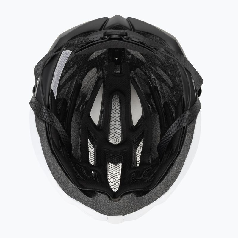 Casco da bicicletta Rogelli Tecta bianco/nero 5