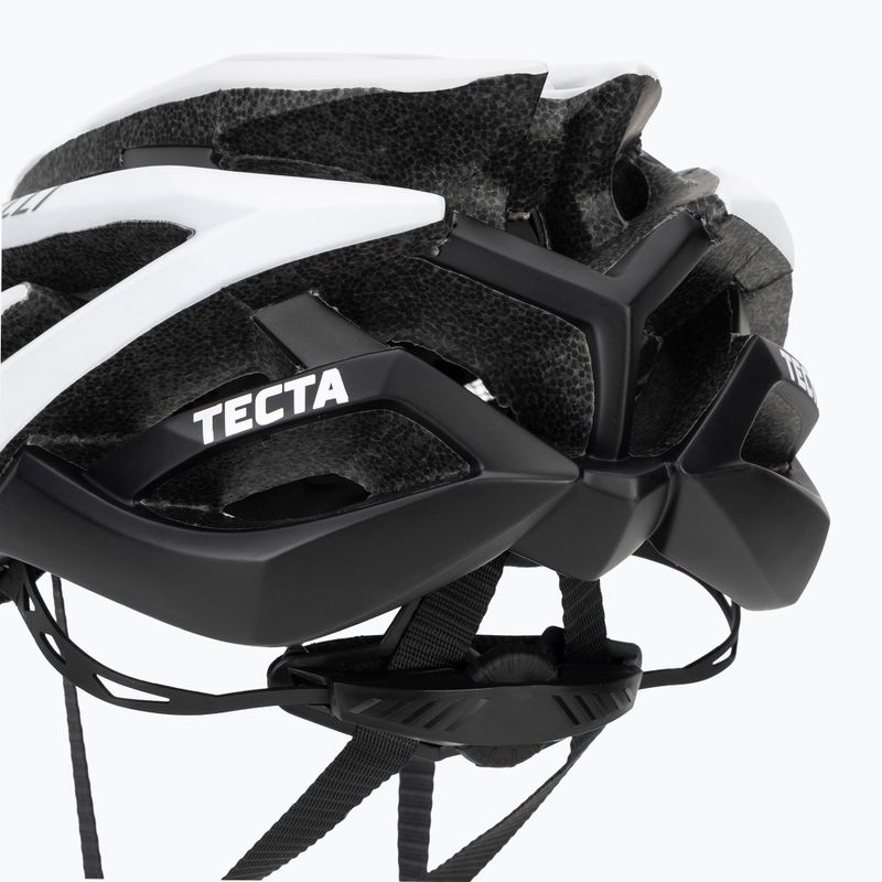 Casco da bicicletta Rogelli Tecta bianco/nero 7