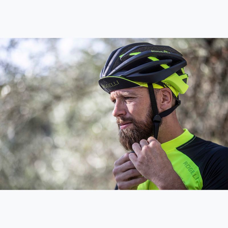 Casco da bici Rogelli Tecta nero/fluor 11