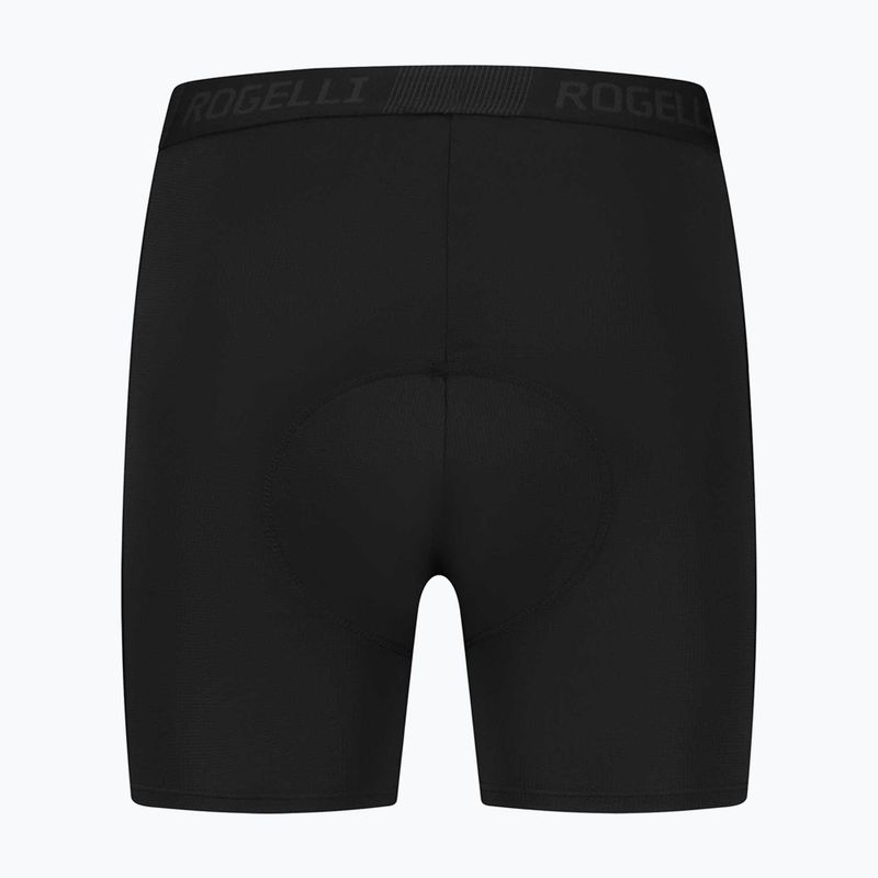 Boxer da ciclismo da uomo Rogelli Boxer nero 2