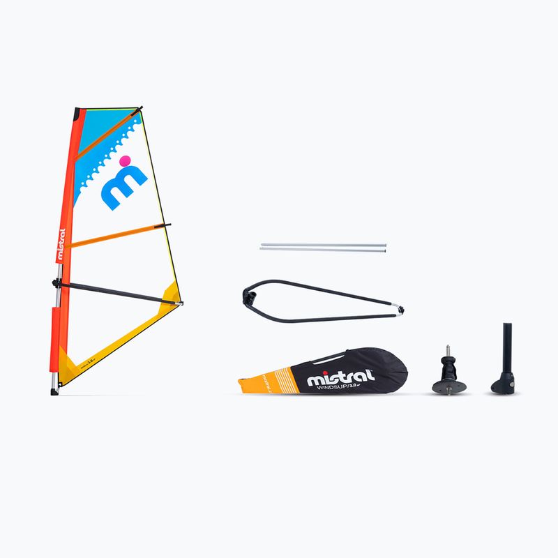 WindSUP Mistral Surf Rig completo di vela 3.0 Monofilm multicolore 2