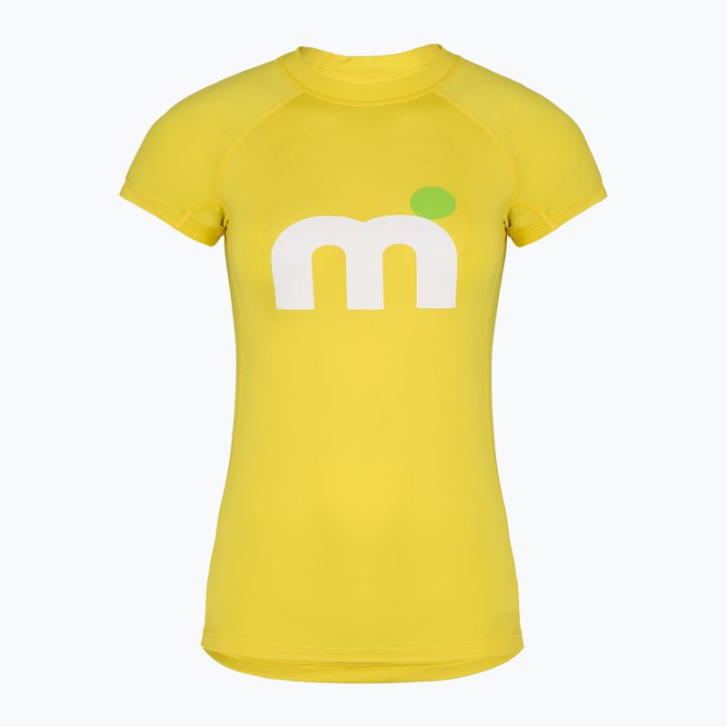 Maglietta da bagno donna Mistral Miami Lycra giallo 4