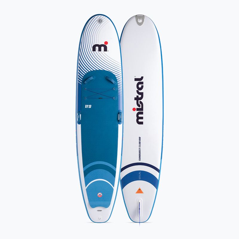 Mistral Sunburst Club Air 11'0 tavola da SUP blu/bianca 2