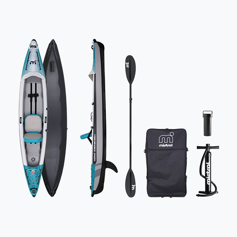 Mistral Slider Air Single 12'6" 376 cm kayak gonfiabile per 1 persona